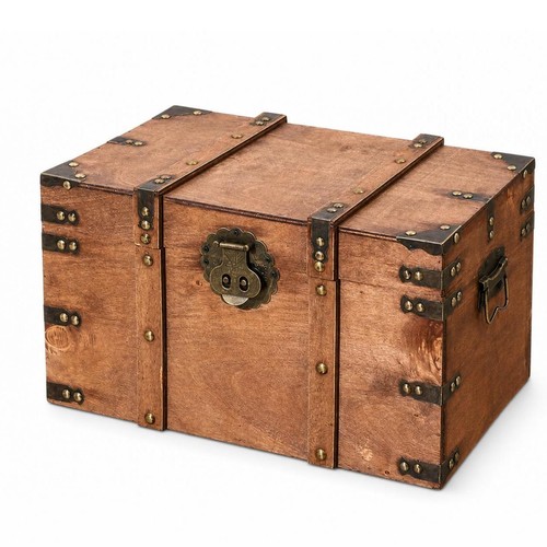 Wooden storage chest lock - wooden,