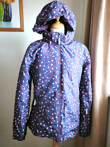 Crane girls purple hooded ski - crane,