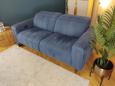 Sofology The Paramount Fabric 2.5 Seater in Lifestyle Nubuck Feel Navy (WA2)
