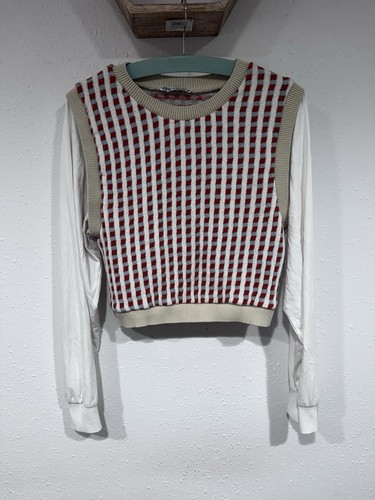 Zara women checkered - zara,