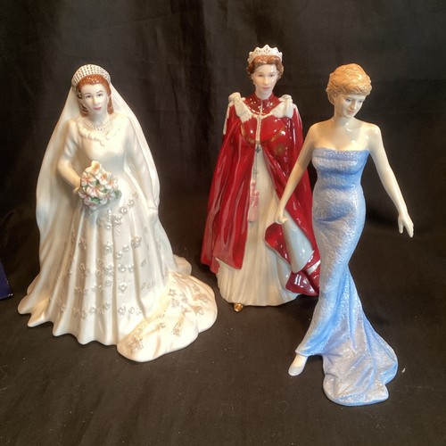 Royal worcester queens 80th - -,