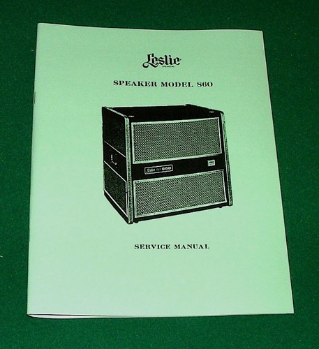 Leslie speaker model - model, 860