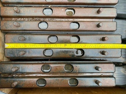 Excavator rubber shoe track - excavator,