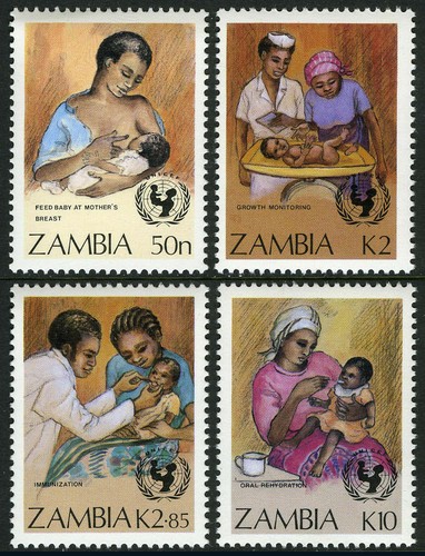 Zambia 440 443 - #440, mint