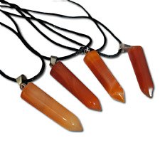 Carnelian Pendant Pillar Point