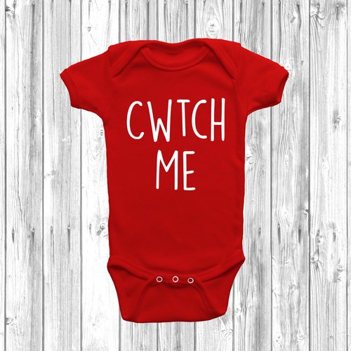 Cwtch baby grow vest - cwtch,