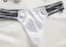 Beautiful silky thongs satin