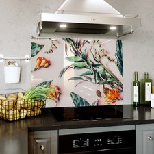 Glass Splashback Kitchen Tile