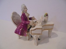 ALKA KUNST  DRESDEN CHINA 18th CENTURY MUSICIAN PORCELAIN FIGURINE  1956-60