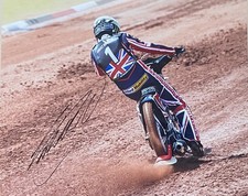 Tai Woffinden Speedway Legend Autographed Signed Photo + COA