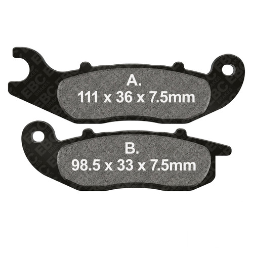 Ebc scooter brake pads sfa693 - brake,