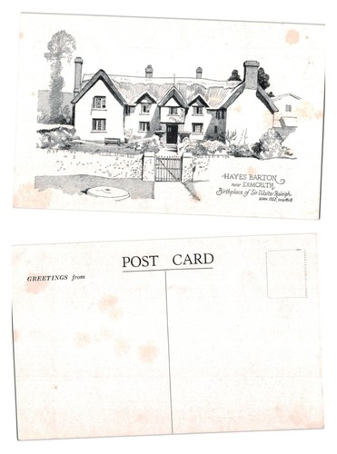 Vintage postcard hayes - vintage,