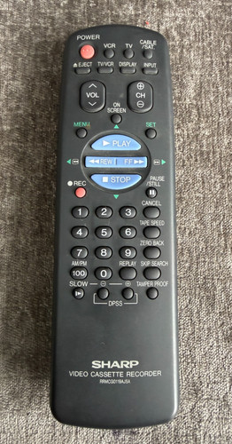 Vintage sharp rrmcg0119ajsa - sharp,