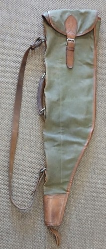 Vintage canvas gun - gun, slip
