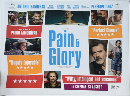Pain glory - glory, (almodovar