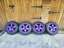 92-05 SUBARU IMPREZA  WRX STI R16 ALLOY WHEELS TYPE R 5x100 Legacy Forester