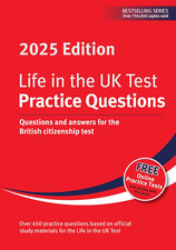 Life in the UK Test: Practice Questions 2025: Questions and Answers for the Brit