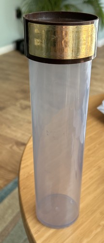 Vintage spaghetti plastic jar - vintage,
