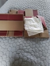 4 Vans Empty Boxes and 1 paper Flattened for posting