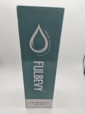 FULBEVVY Glass Water Bottle