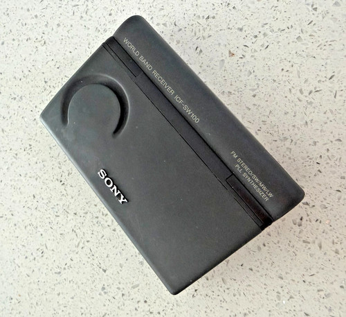 Sony icf sw100 - sony, band