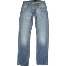 Lee Knox Men Blue Straight