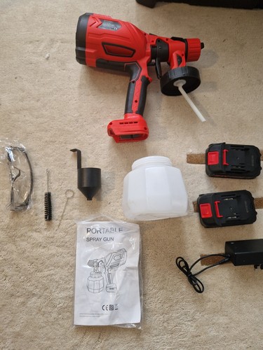Cordless paint sprayer fence - paint,