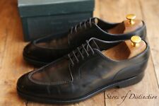 Edward Green Dover Black Grain Leather Derby Shoes Mens UK 9.5 E US 10 RRP £1300