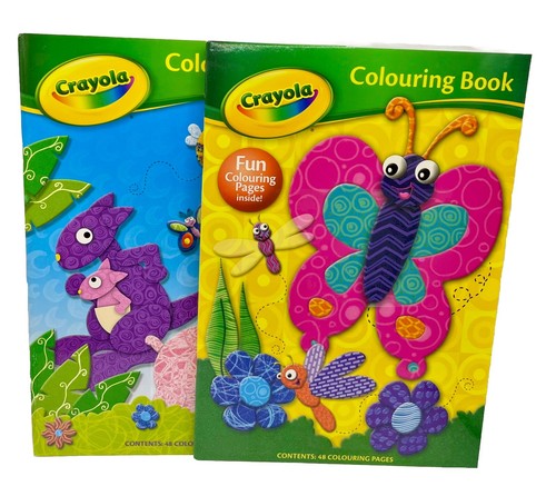 Crayola colouring books - colouring,