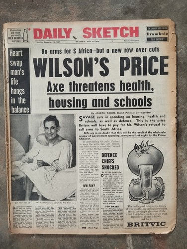Newspapers 1967 back issues - newspapers,