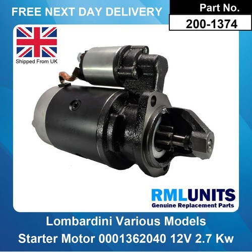 Starter motor for lamborghini - starter,