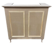 Unpainted MDF Reception Desk