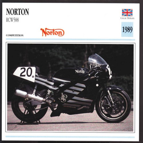 1989 norton rcw588 - norton,