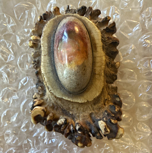 Deer antler tip - figurine, decor
