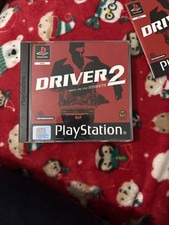 Driver 2 Sony PlayStation 1 Racing Game Both Discs