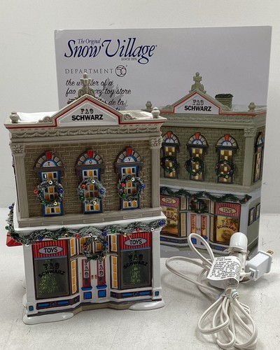Department snow village - 56-snow, village-