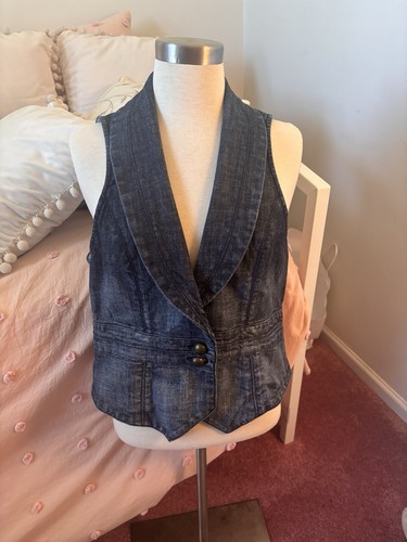 Denim style vest - denim,