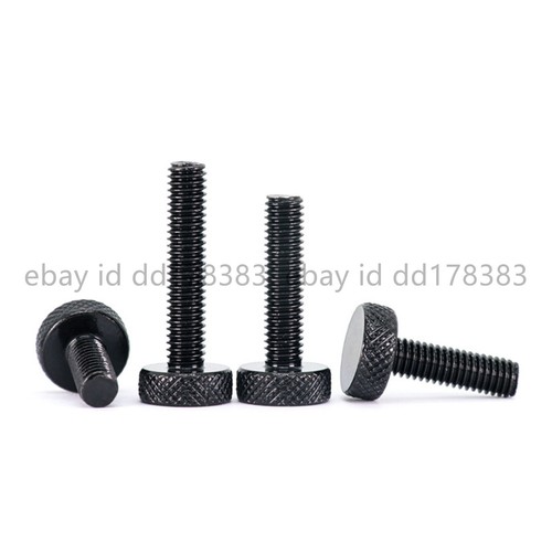 Dacromet black iron knurled - iron,