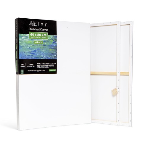Elan stretched canvases 60x80 - stretched,