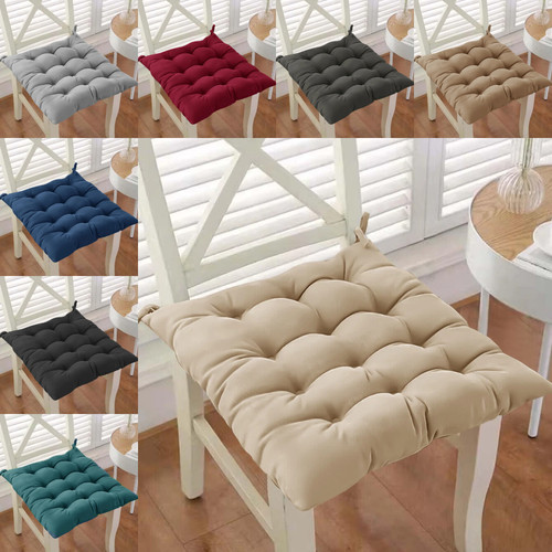 Seat pad cushion tie plain - on,