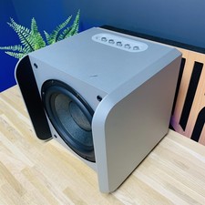 B&W Bowers & Wilkins AS2 Active Subwoofer (Silver) inc Warranty