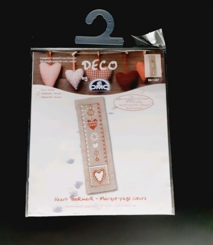 Cross stitch bookmark - stitch, deco