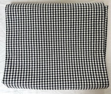 Ralph Lauren ‘Caraval Houndstooth, Navy’ Cotton Fabric Remnant