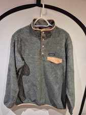 WOMENS PATAGONIA SYNCHILLA SNAP-T PULLOVER SIZE LARGE