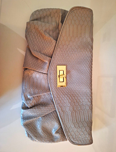 Atmosphere grey faux snakeskin - atmosphere,