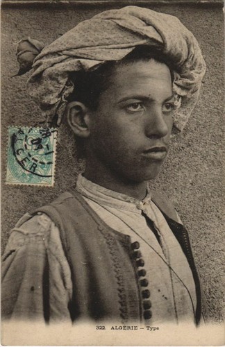 Old postcard algeria - postcard,