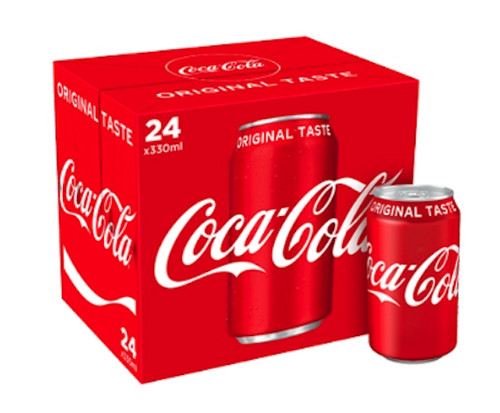Coca cola can original - cola, taste