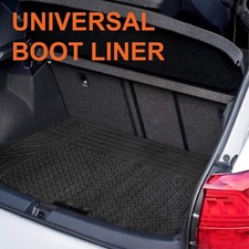 Car boot mat black - boot,