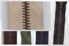 Opti Antique Brass Metal Open