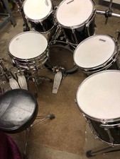 LUDWIG DRUM KIT VINTAGE 1989 VIRGIN SHELLS WITH MACH LUGS VERY RARE!